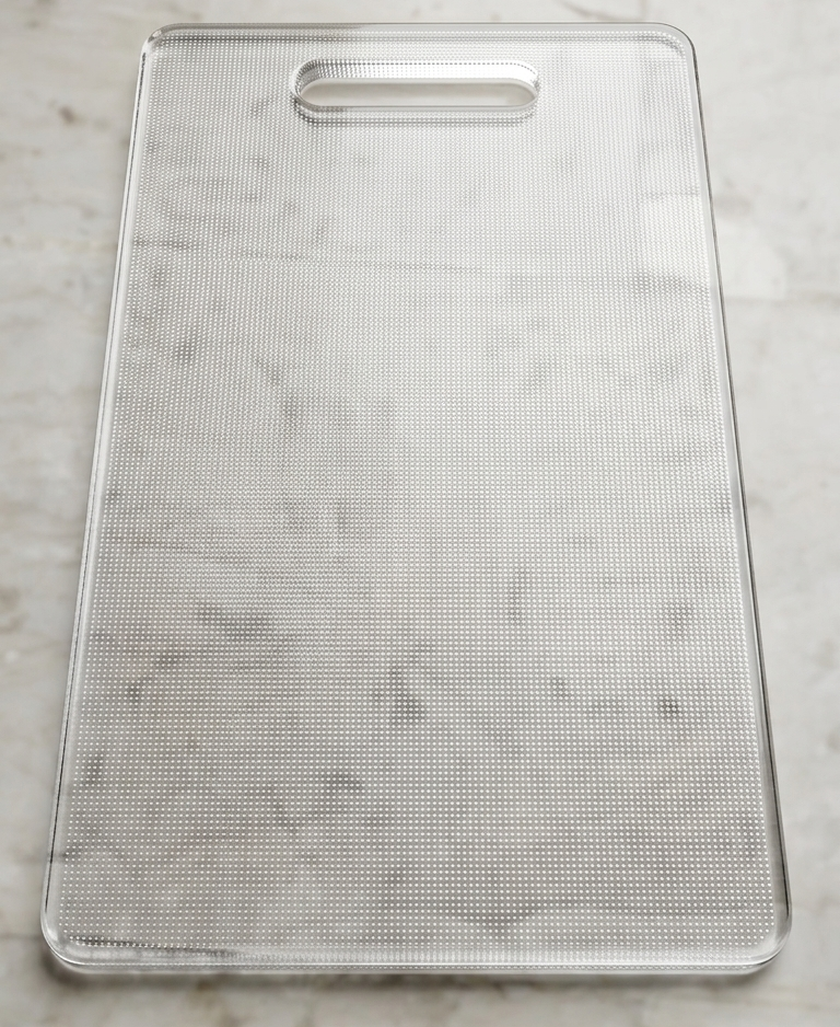Premium Acrylic Cutting Board – Durable Transparent Kitchen Chopping Board for Vegetables, Fruits & Meat (Size: 6 mm / 1