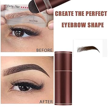 2in1 Hairline &amp; Eyebrow Shaping Stamp - b