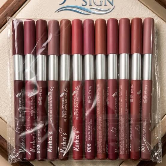 Kashee'S Creamy High Pigmented Lip Pencil - Makeup Product Designed For Personal Style And Daily Beauty Routine - Shades Of